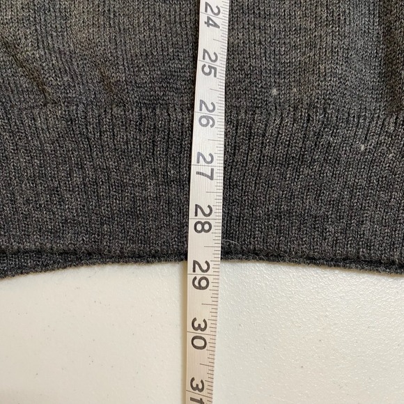 Vtg‎ 90s Cellinni Sweater Mens 2XL Blue Colorblock Wool Blend Baggy Preppy - Picture 8 of 8